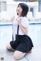 Coser@Hana Bunny: Wet Shirt Casual (9 photos)